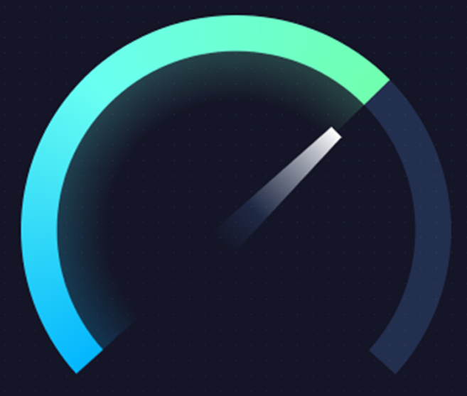 Иллюстрация скорости соединения